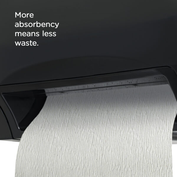 Kleenex® Hard Roll Paper Towels (01080), with Premium Absorbency Pockets™, 1.5" Core, White, (12 Rolls/Case, 425'/Roll, 5,100'/Case) - Image 6