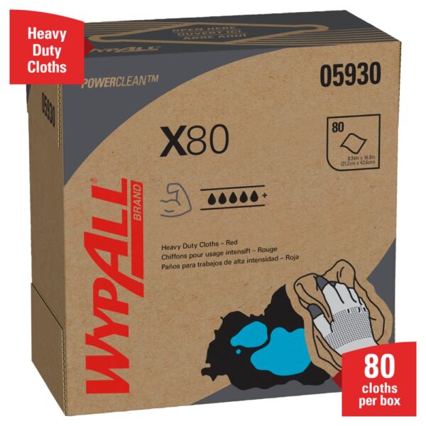 WypAll® Power Clean X80 Heavy Duty Cloths - Image 3