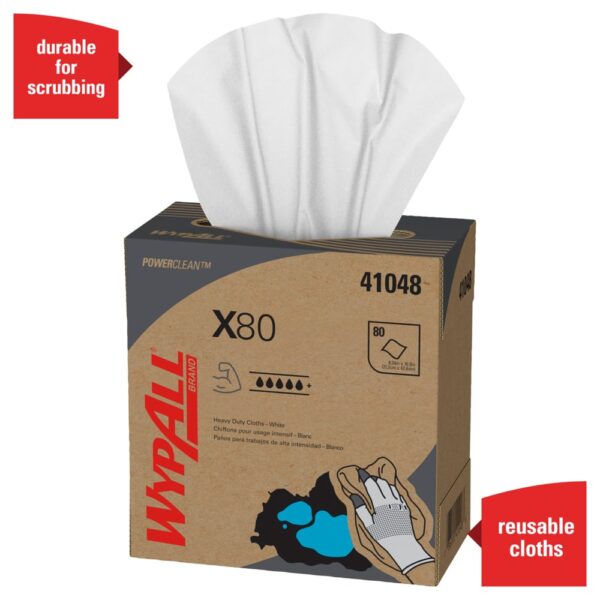 WypAll® Power Clean X80 Heavy Duty Cloths - Image 5