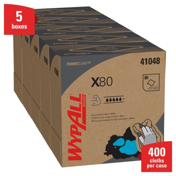 WypAll® Power Clean X80 Heavy Duty Cloths - Image 2