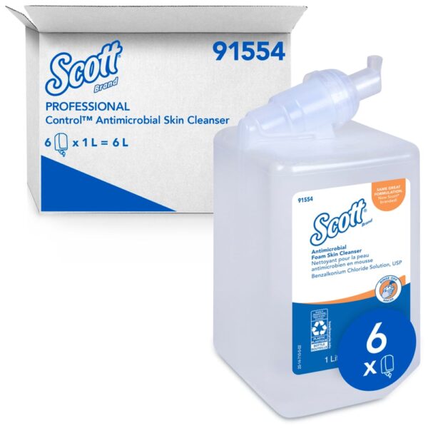 Scott® Antimicrobial Foam Skin Cleanser