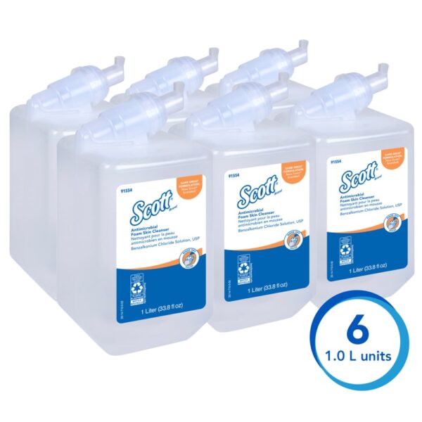 Scott® Antimicrobial Foam Skin Cleanser - Image 2