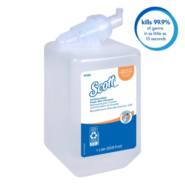 Scott® Antimicrobial Foam Skin Cleanser - Image 3