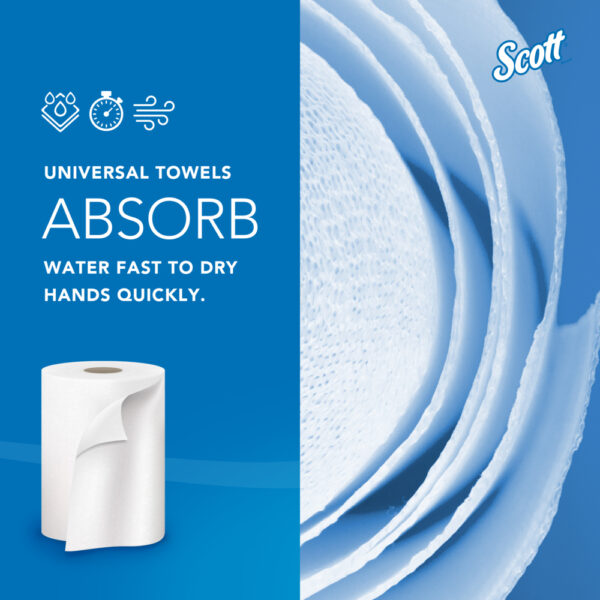 Scott® Essential Universal High Capacity Hard Roll Towels - Image 5