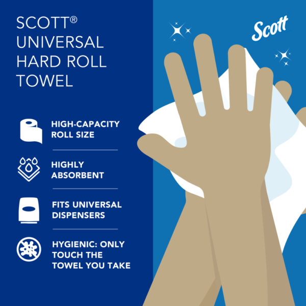 Scott® Essential Universal High Capacity Hard Roll Towels - Image 10