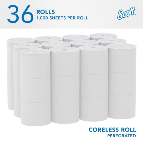 Scott® Essential Coreless Standard Roll Toilet Paper (SRB) - Image 2