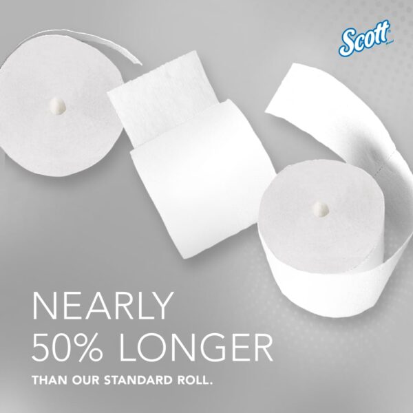 Scott® Essential Coreless Standard Roll Toilet Paper (SRB) - Image 4