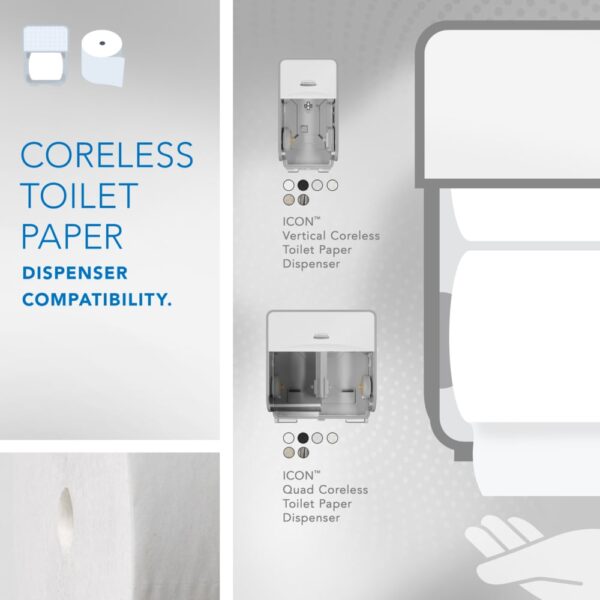 Scott® Essential Coreless Standard Roll Toilet Paper (SRB) - Image 7