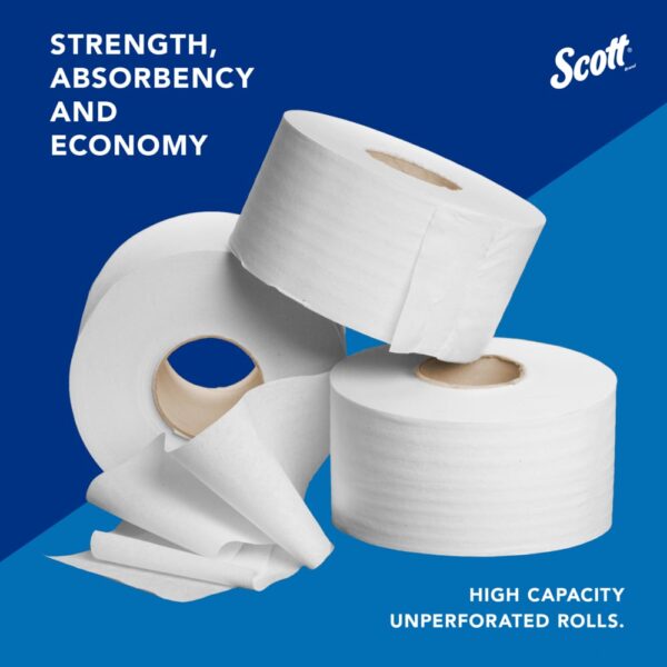 Scott® Essential Jumbo Roll Toilet Paper - Image 5