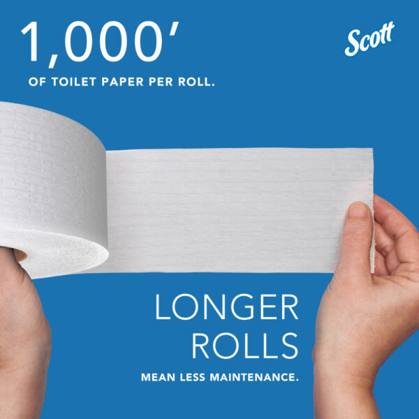 Scott® Essential Jumbo Roll Toilet Paper - Image 6