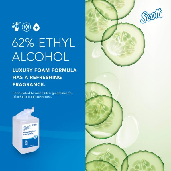 Scott® Moisturizing Foam Hand Sanitizer - Image 5