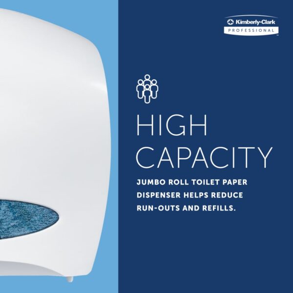 Kimberly-Clark Professional™ Jumbo Roll Toilet Paper Dispenser - Image 7