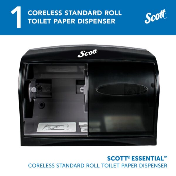 Scott® Essential Standard Roll Toilet Paper Dispenser - Image 2