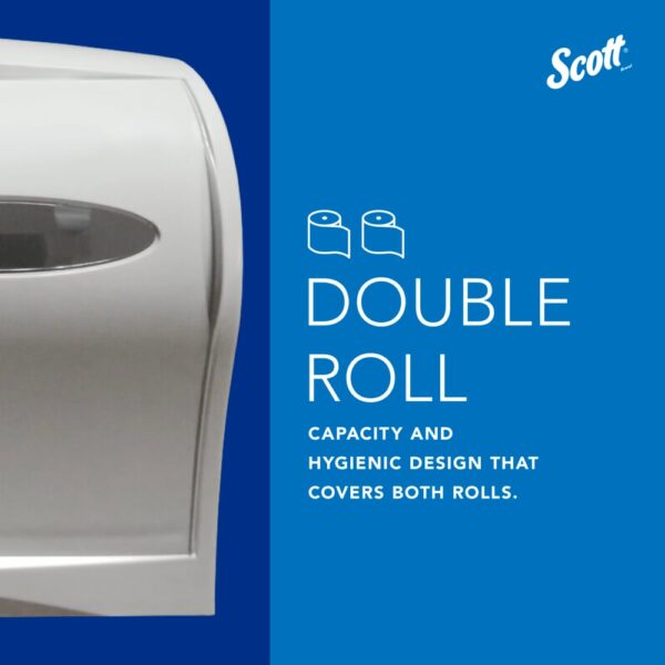 Scott® Essential Standard Roll Toilet Paper Dispenser - Image 7