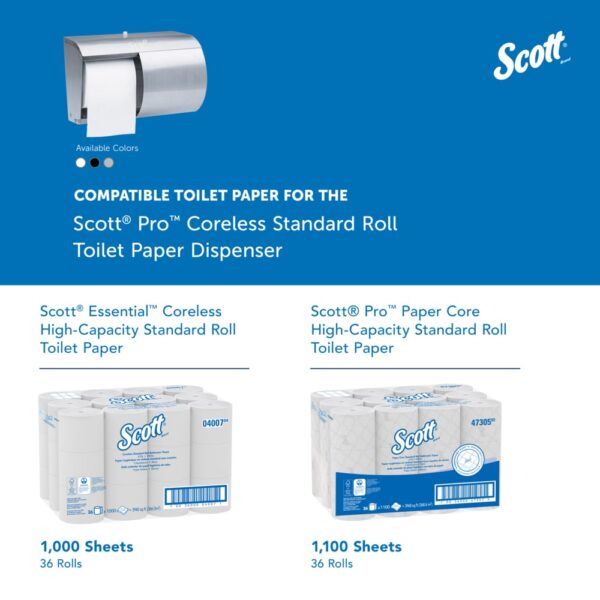 Scott® Pro Standard Roll Toilet Paper Dispenser - Image 8