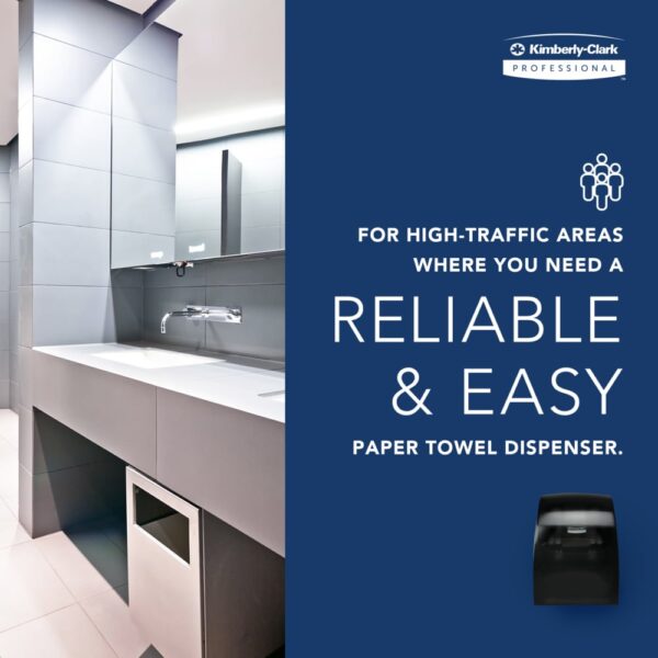 Kimberly-Clark Professional™ Sanitouch Manual Hard Roll Towel Dispenser - Image 9