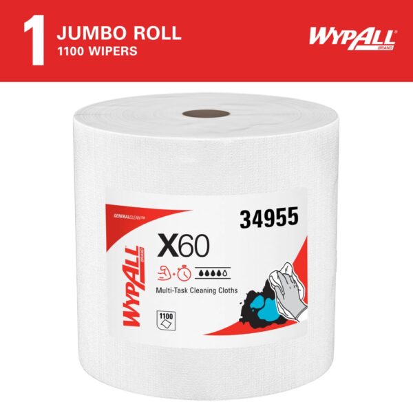 WypAll® General Clean X60 Multi-Task Cleaning Cloths - Image 2