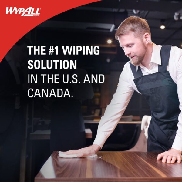 WypAll® General Clean X60 Multi-Task Cleaning Cloths - Image 3
