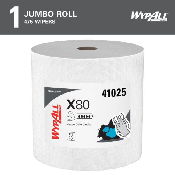 WypAll® Power Clean X80 Heavy Duty Cloths - Image 2