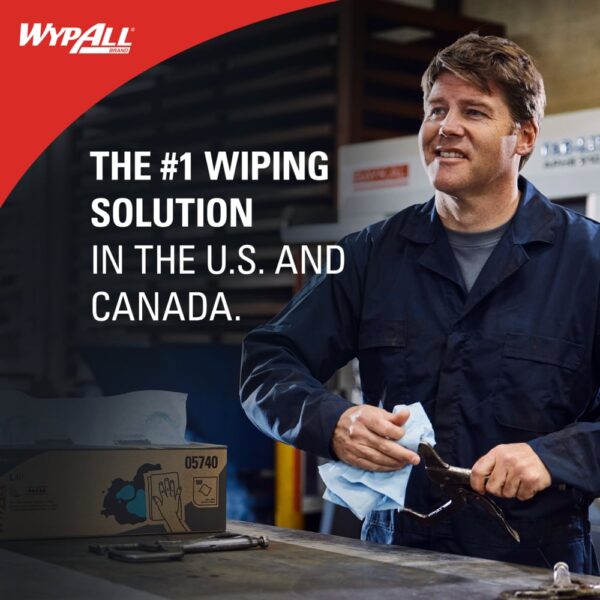 WypAll® Power Clean X80 Heavy Duty Cloths - Image 3